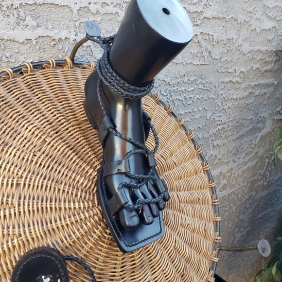 VIOLETA BY‎ MANGO Gladiator SANDALS - Picture 11 of 14